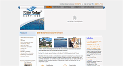 Desktop Screenshot of elitesolar.com